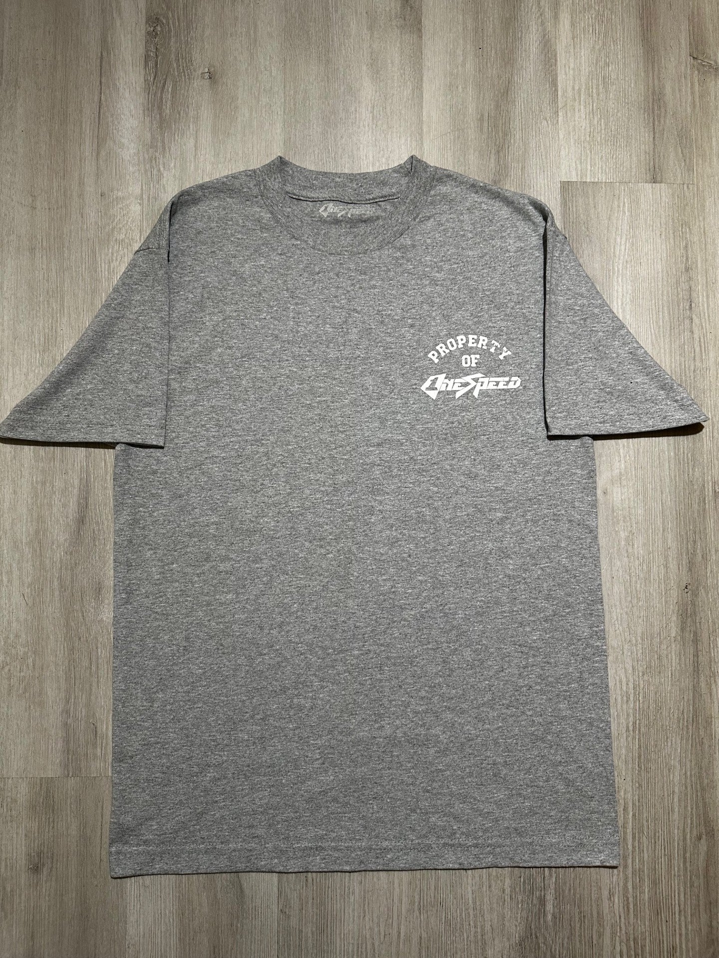 Property of OneSpeed Tee - Heather Grey